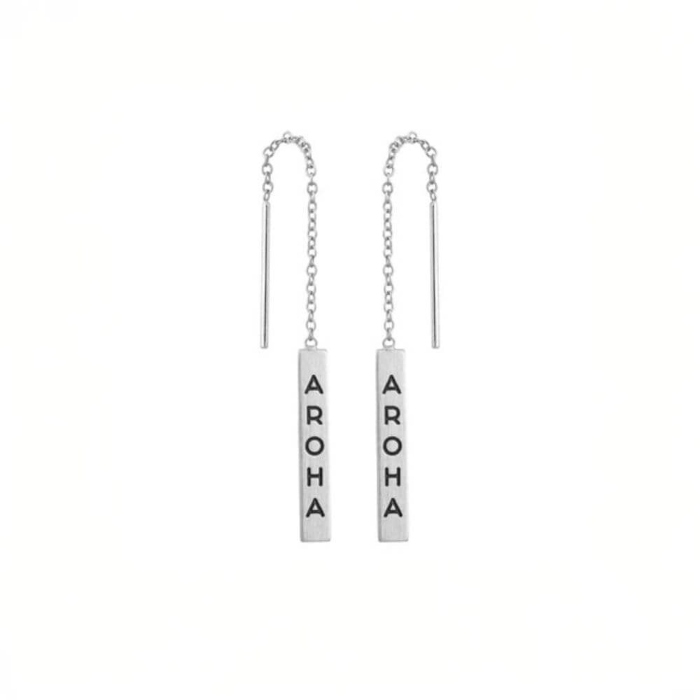 Little Taonga - Aroha (Love) Thread Earrings - Funky Gifts NZ