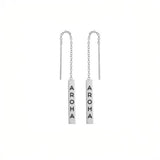 Little Taonga - Aroha (Love) Thread Earrings - Funky Gifts NZ