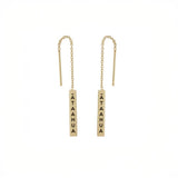 Little Taonga - Ataahua (Beautiful) Thread Earrings - Funky Gifts NZ