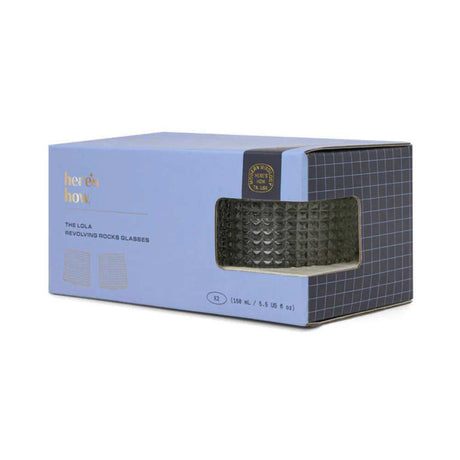 Lola Revolving Rocking Glasses – Set of 2 - Funky Gifts NZ