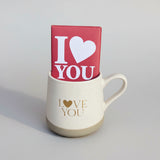 I Love You Chocolate + Mug Gift Bundle - Funky Gifts NZ