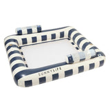 SunnyLife Luxe Twin Hammock Float Le Weekend Navy Stripe - Funky Gifts NZ