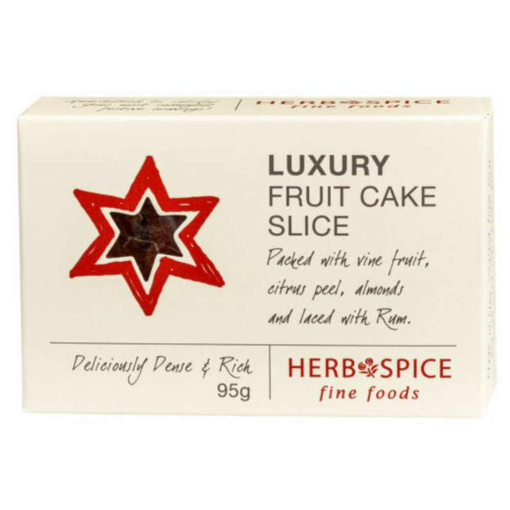 Luxury Fruit Cake Slice - Funky Gifts NZ