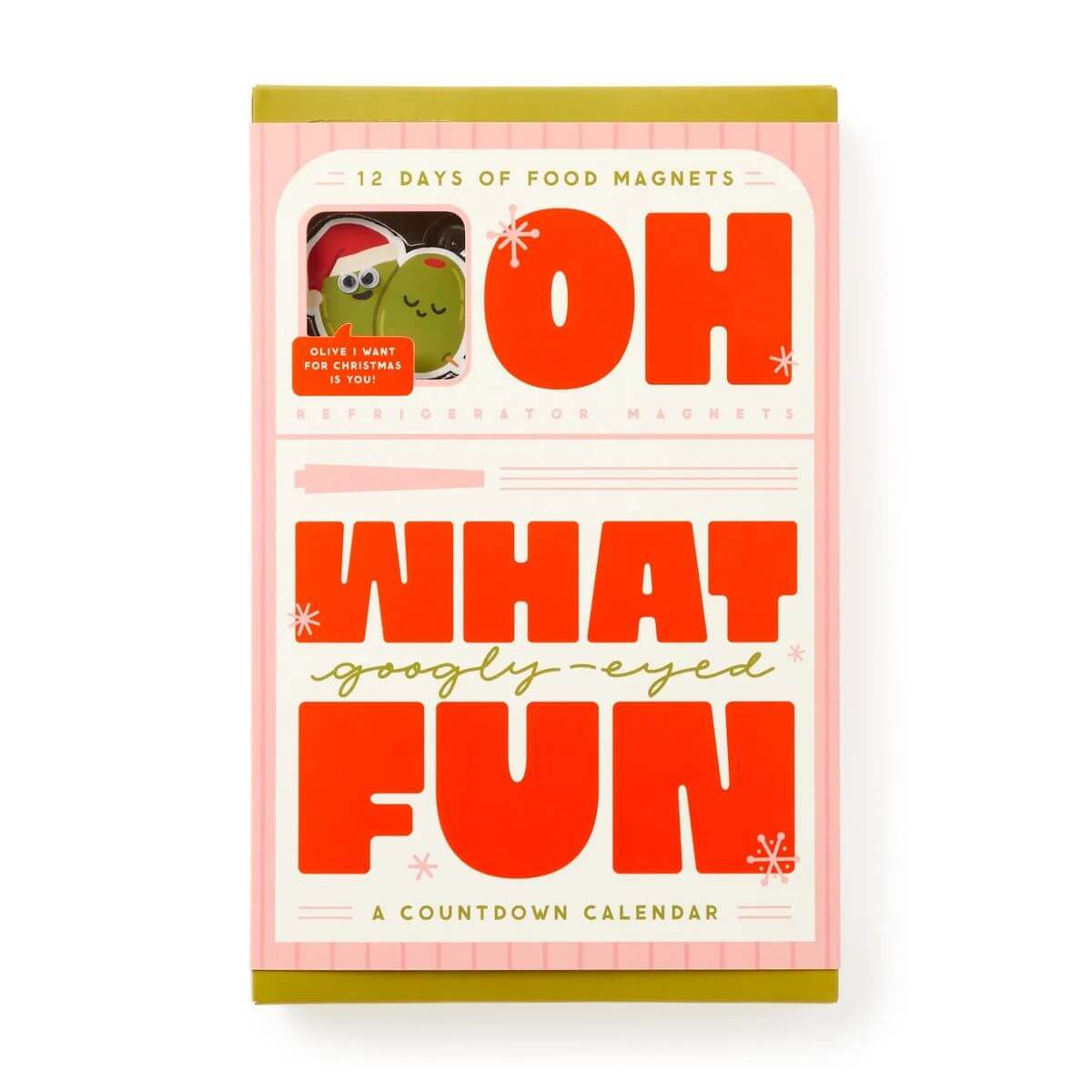 Oh What Googly-Eyed Fun Magnet Countdown Calendar - Funky Gifts NZ