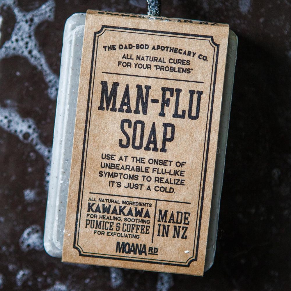 Moana Road Kawakawa Soap - Man Flu - Funky Gifts NZ