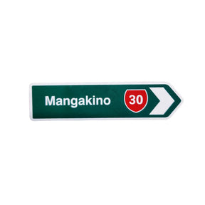 NZ Road Sign Magnet - Mangakino 30 - Funky Gifts NZ