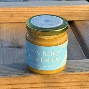 Manuka Multi-Floral Honey - Sorry Honey Gone Fishing - Funky Gifts NZ