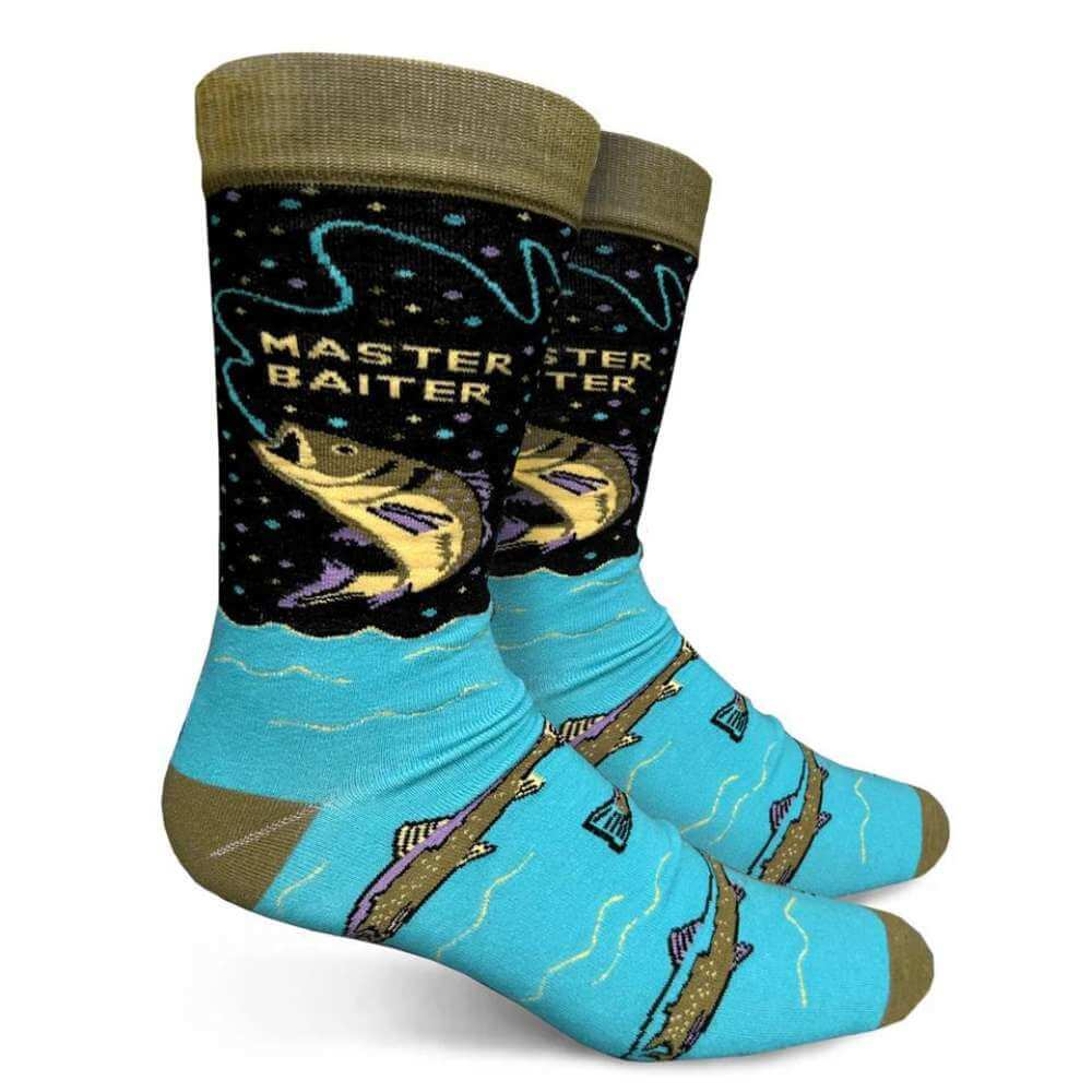 Master Baiter Men's Socks - Funky Gifts NZ