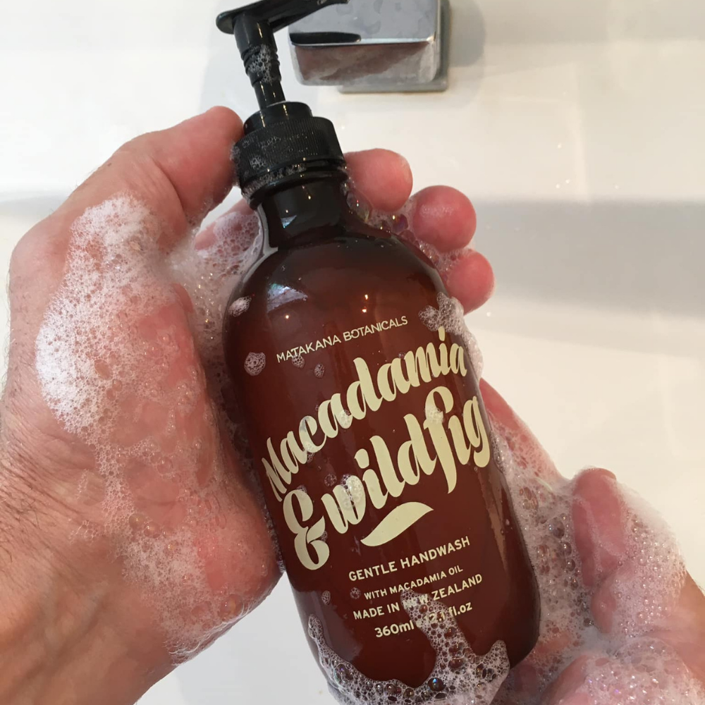 MATAKANA BOTANICALS - MACADAMIA & WILDFIG - Gentle Handwash - Funky Gifts NZ