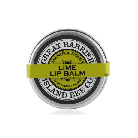 Great Barrier Island Bee Co Manuka Honey Lip Balm - Lime - Funky Gifts NZ