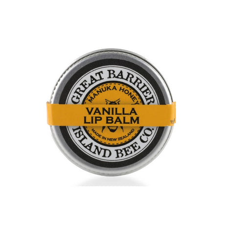 Great Barrier Island Bee Co Manuka Honey Lip Balm - Vanilla - Funky Gifts NZ