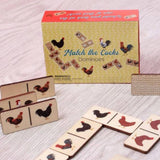 Match The Cocks Dominoes - Funky Gifts NZ