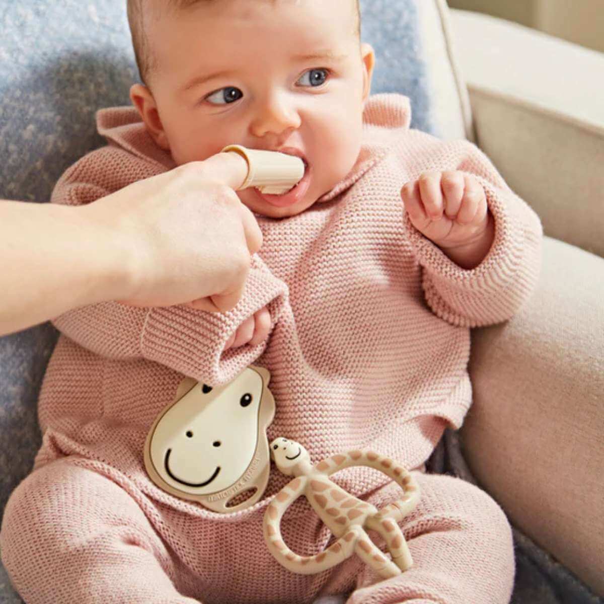 Matchstick Monkey - Gigi Giraffe Teether Starter Set - Funky Gifts NZ