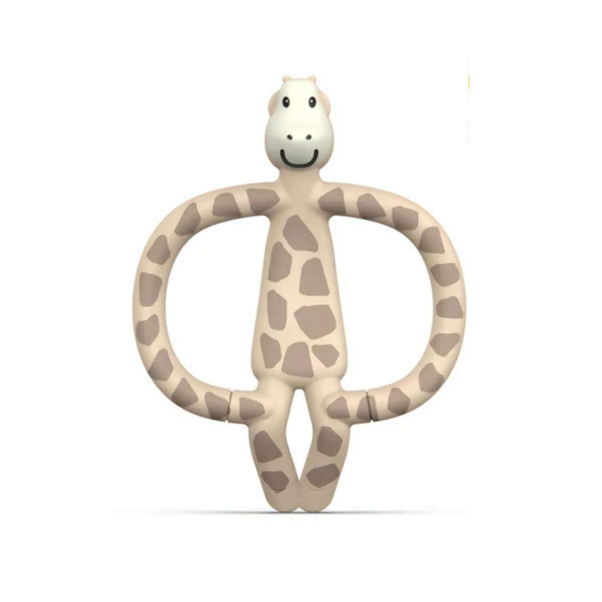 Matchstick Monkey Animal Teether - Giraffe Anti Microbial - Funky Gifts NZ