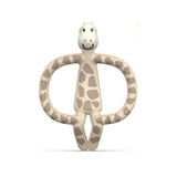 Matchstick Monkey Animal Teether - Giraffe Anti Microbial - Funky Gifts NZ