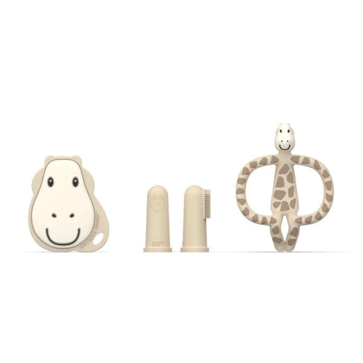 Matchstick Monkey - Gigi Giraffe Teether Starter Set - Funky Gifts NZ