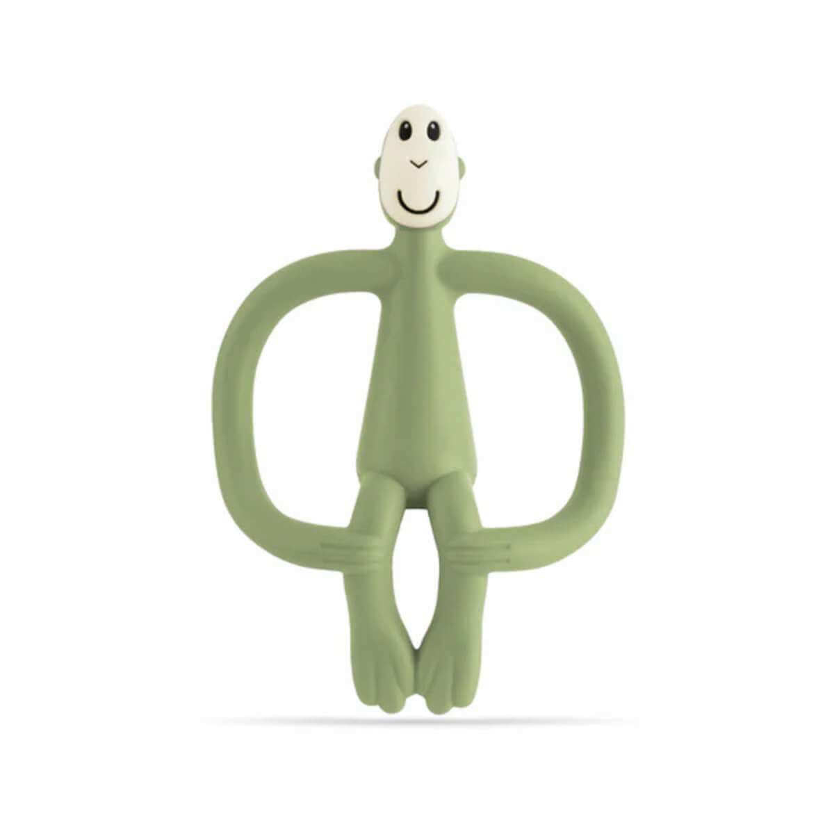 Matchstick Monkey Teething Toy - Olive - Funky Gifts NZ