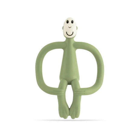 Matchstick Monkey Teething Toy - Olive - Funky Gifts NZ