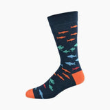 Men's Schools In Bamboo Crew Sock - Funky Gifts NZ