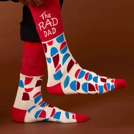 Men's Socks – Rad Dad - Blue Q - Funky Gifts NZ