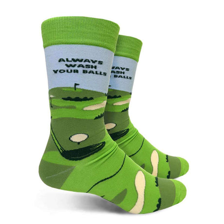 Always Wash Your Balls Men's Socks - Funky Gifts NZ
