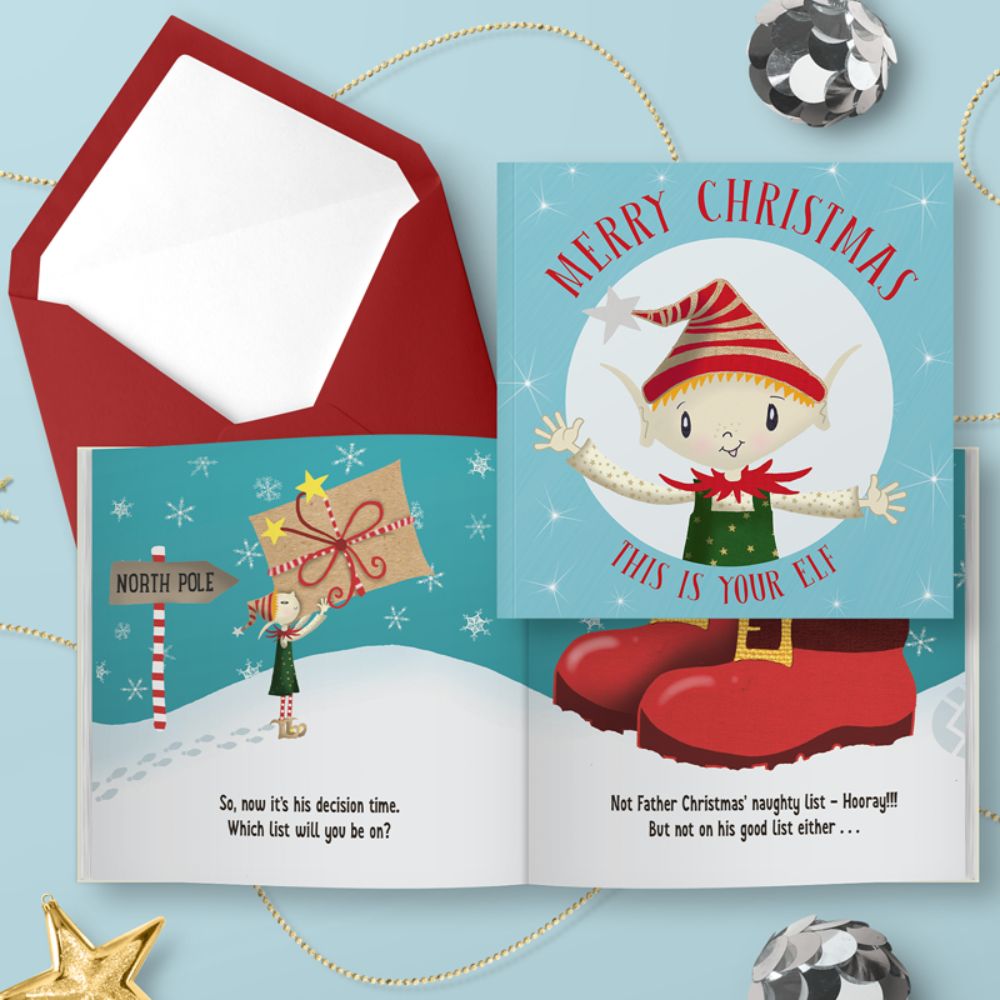 Merry Christmas This Is Your Elf Book - Funky Gifts NZ