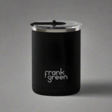 Ceramic Coffee Cup with Hinged Lid - Midnight - Funky Gifts NZ