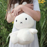 Miffy Eco Corduroy Off White 50cm - Funky Gifts NZ