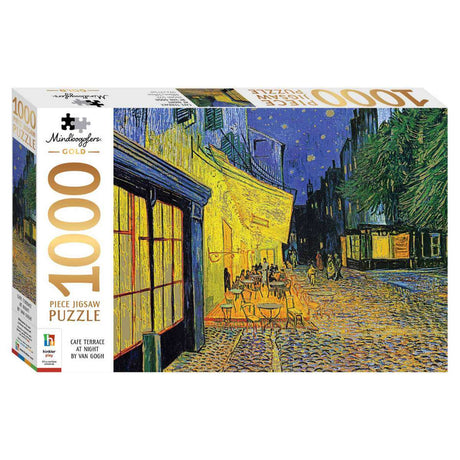 1000pc Jigsaw Café Terrace by Van Gogh - Funky Gifts NZ