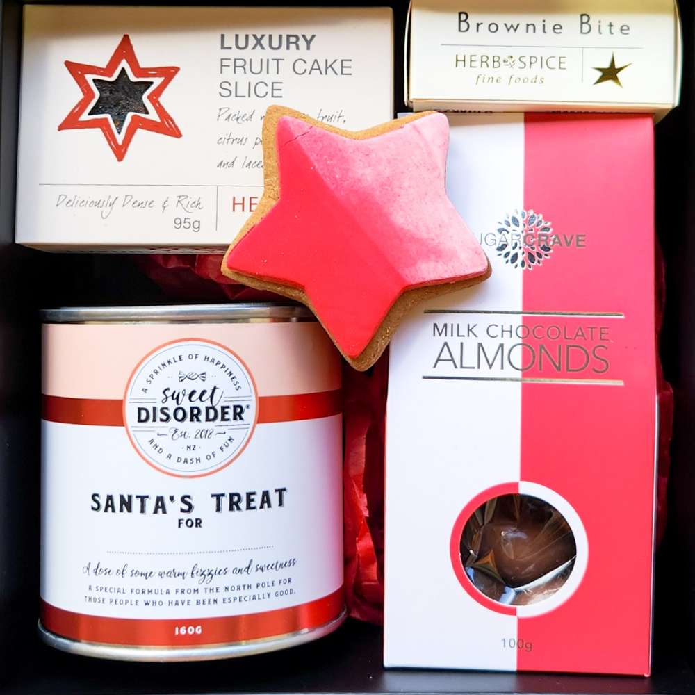 Mini Santa's Festive Treats Box - Funky Gifts NZ