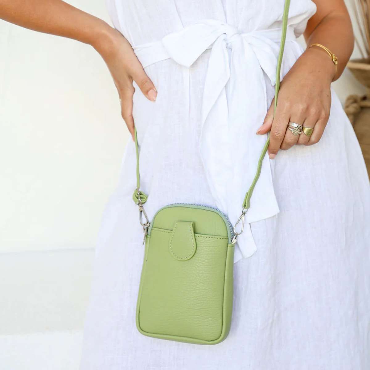 Mini Crossbody - Mint - Funky Gifts NZ