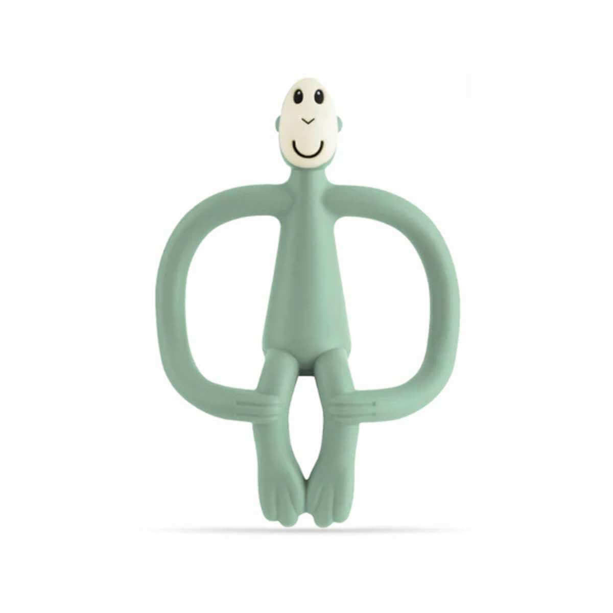 Matchstick Monkey Teething Toy - Mint Green - Funky Gifts NZ