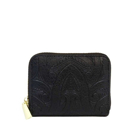 Moana Road Mission Bay Wallet - Miriama Grace-Smith Black - Funky Gifts NZ