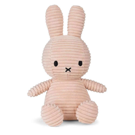 Miffy Eco Corduroy Misty Rose 23cm - Funky Gifts NZ