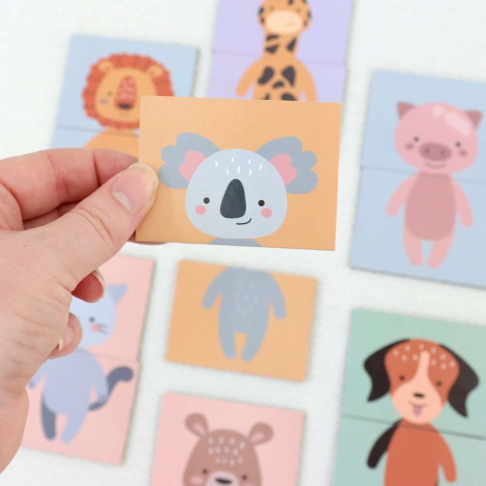 Kids Mix & Match Animal Magnet Set - Funky Gifts NZ