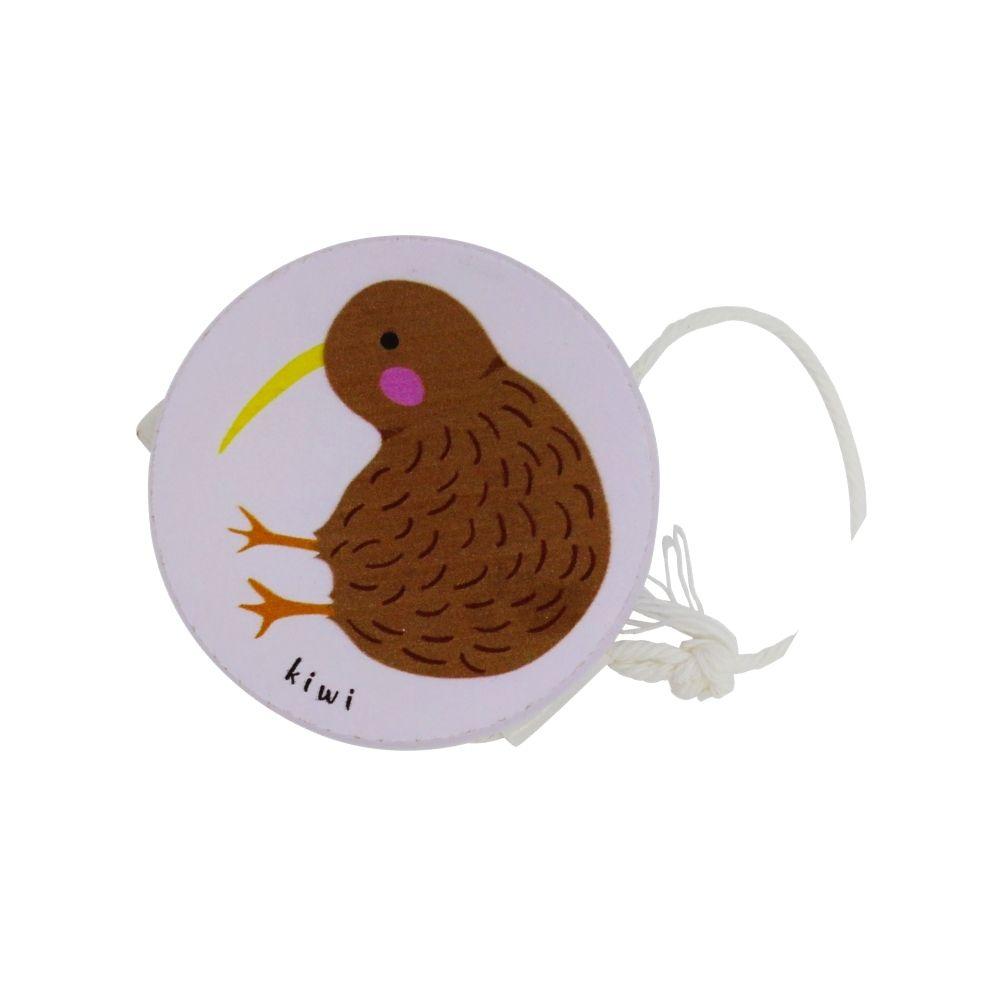 Moana Road Native Bird Wooden Yoyo - Kiwi - Funky Gifts NZ