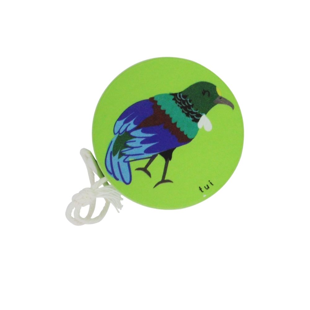 Moana Road Native Bird Wooden Yoyo - Tūī - Funky Gifts NZ