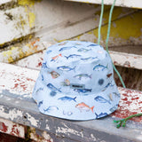 Moana Road Fishing Club Bucket Hat - Funky Gifts NZ