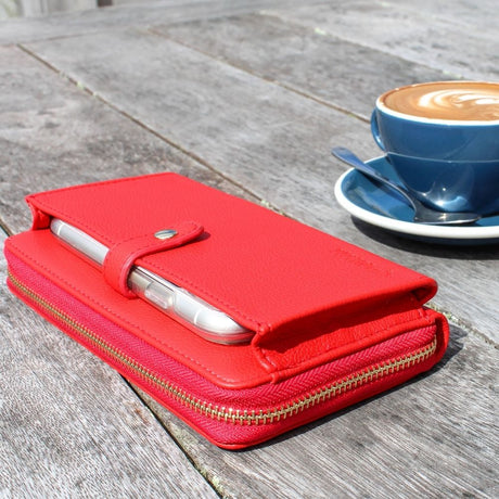 Fitzroy Wallet - Red - Funky Gifts NZ