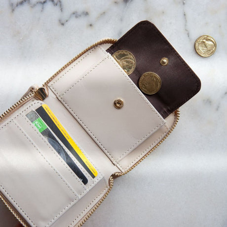Moana Road Mission Bay Wallet - White - Funky Gifts NZ