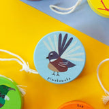 Moana Road Native Bird Wooden Yoyo - Pīwakawaka - Funky Gifts NZ