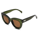 Moana Road Sunglasses Elizabeth Taylor Green #471 - Funky Gifts NZ