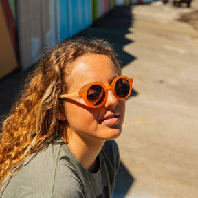 Moana Road Sunglasses Ginger Rogers Burnt Orange #3503 - Funky Gifts NZ