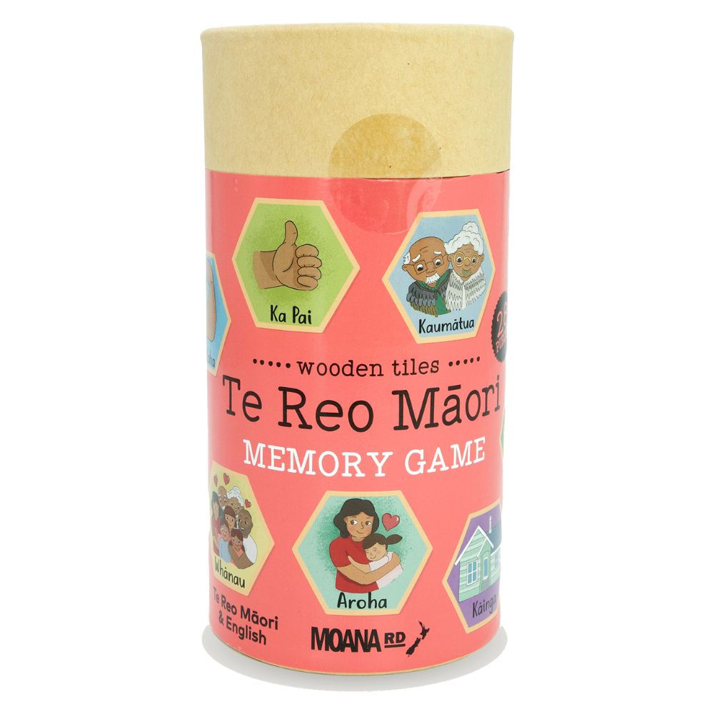 Moana Road Te Reo Maori Memory Game - Funky Gifts NZ