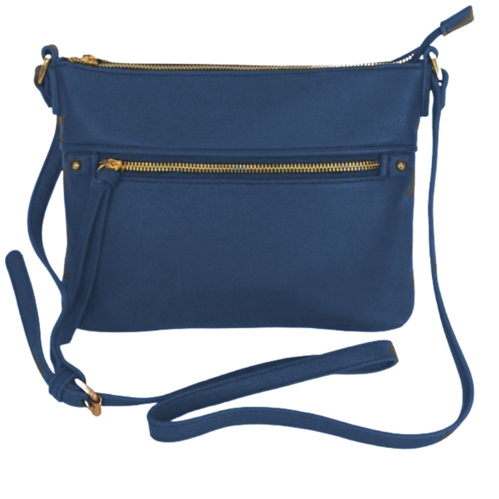 Moana Rd- Thorndon Crossbody Bag - Navy - Funky Gifts NZ