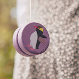 Moana Road Native Bird Wooden Yoyo - Yellow-Eyed-Penguin - Funky Gifts NZ