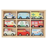 Wooden Car Set - Funky Gifts NZ