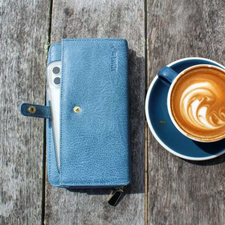 Fitzroy Wallet - Blue - Funky Gifts NZ