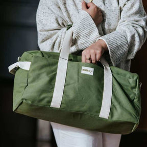 Moana Road Overnight Bag Martinborough Olive - Funky Gifts NZ