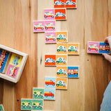 Moana Road - Wooden Vehicles Dominoes - Funky Gifts NZ